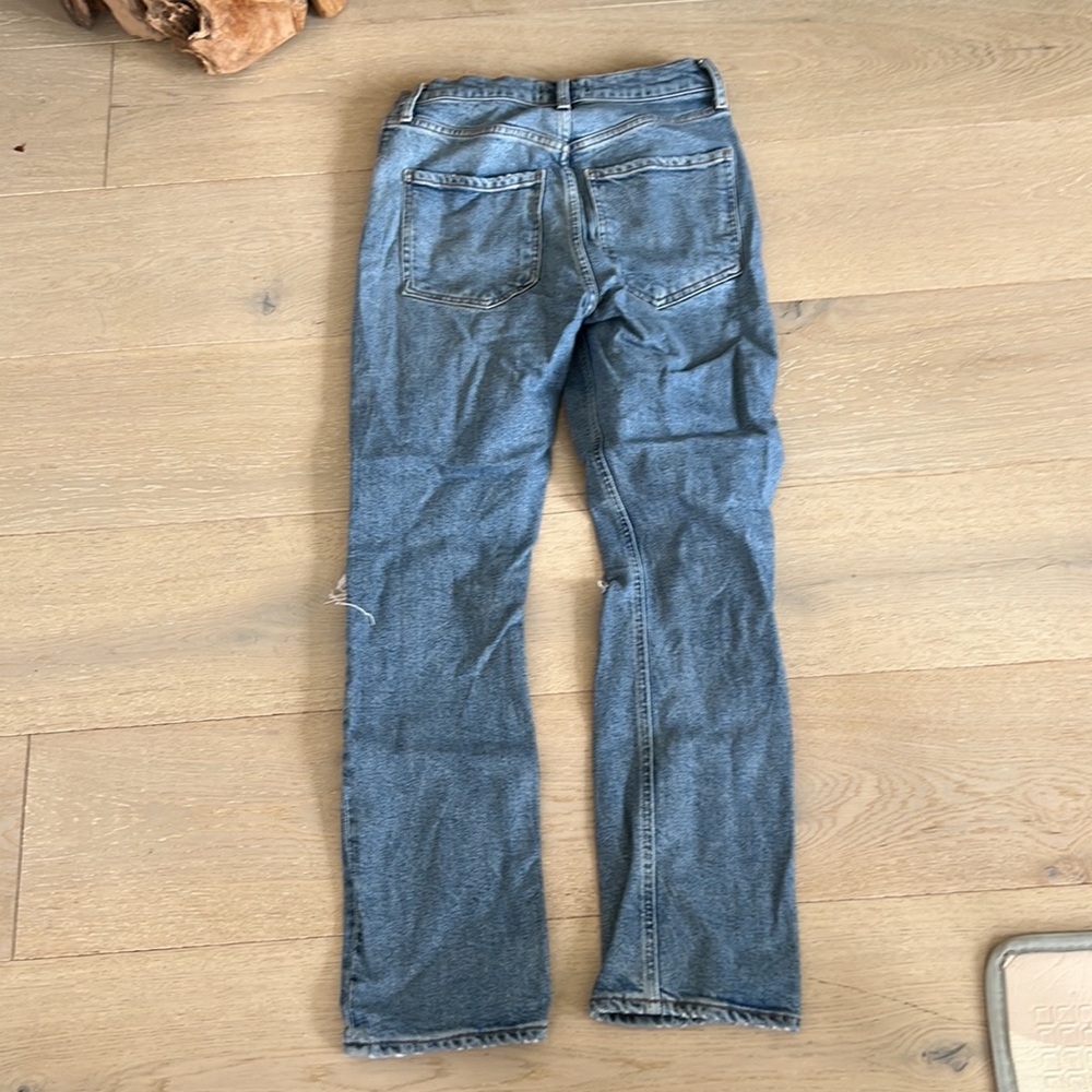 AGOLDE Riley High Rise Straight Jeans - Picture 4 of 6